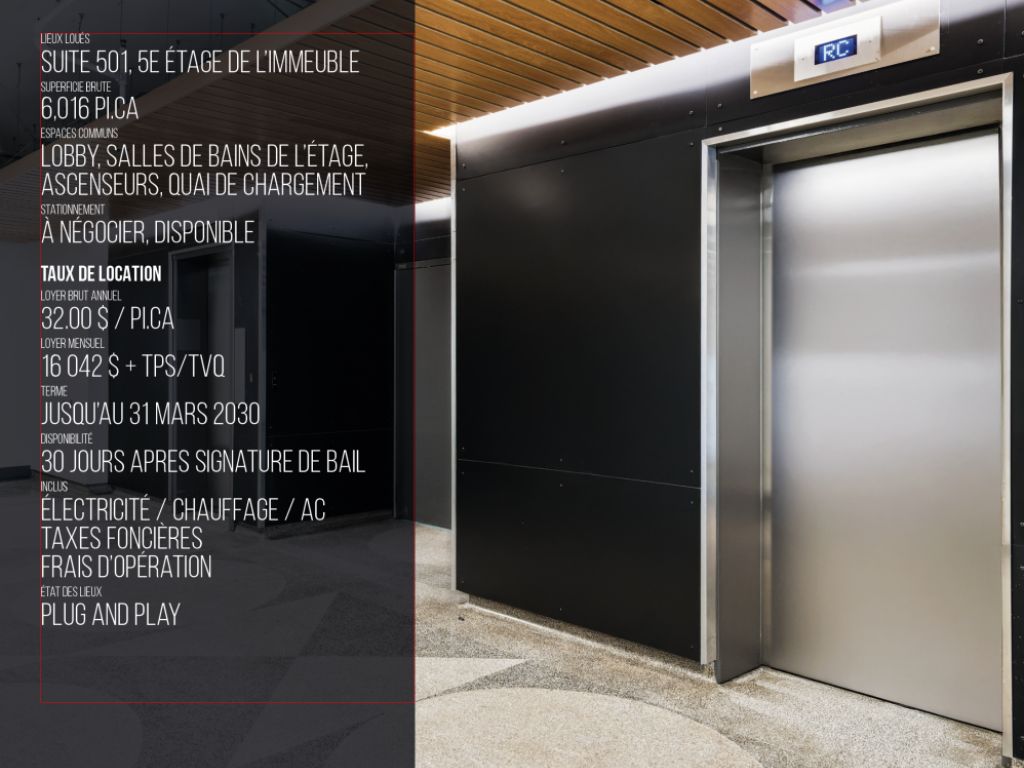 Opportunit exceptionnelle de sous-location
