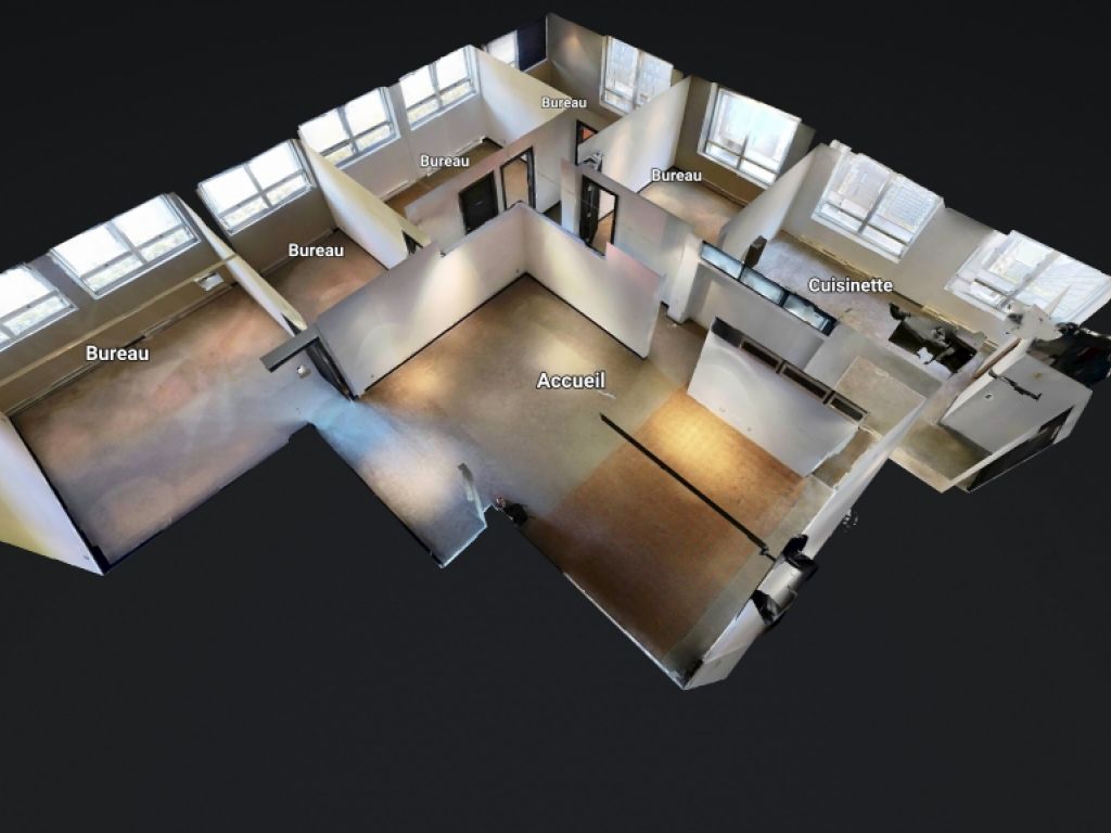 Bureau  louer quartier Montcalm Qubec