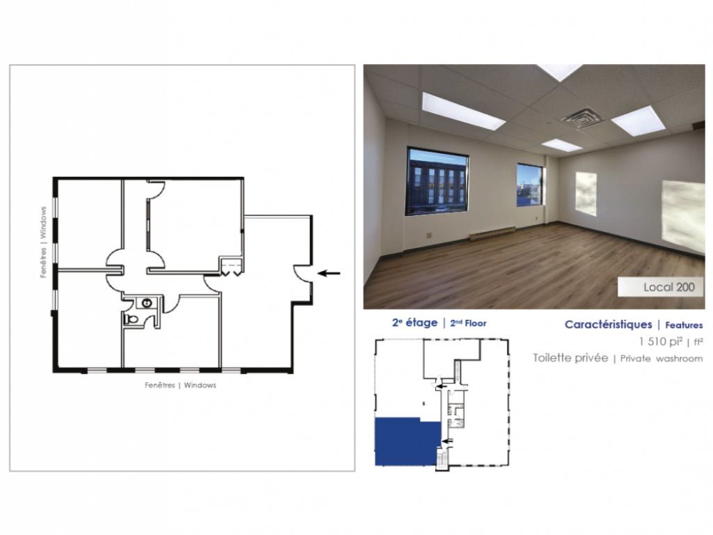 Espace de bureaux professionnels  louee