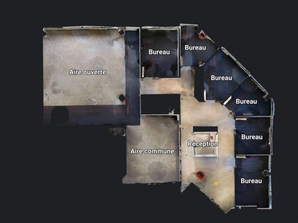 Espace de bureaux moderne  Place Iberville III (Qubec)