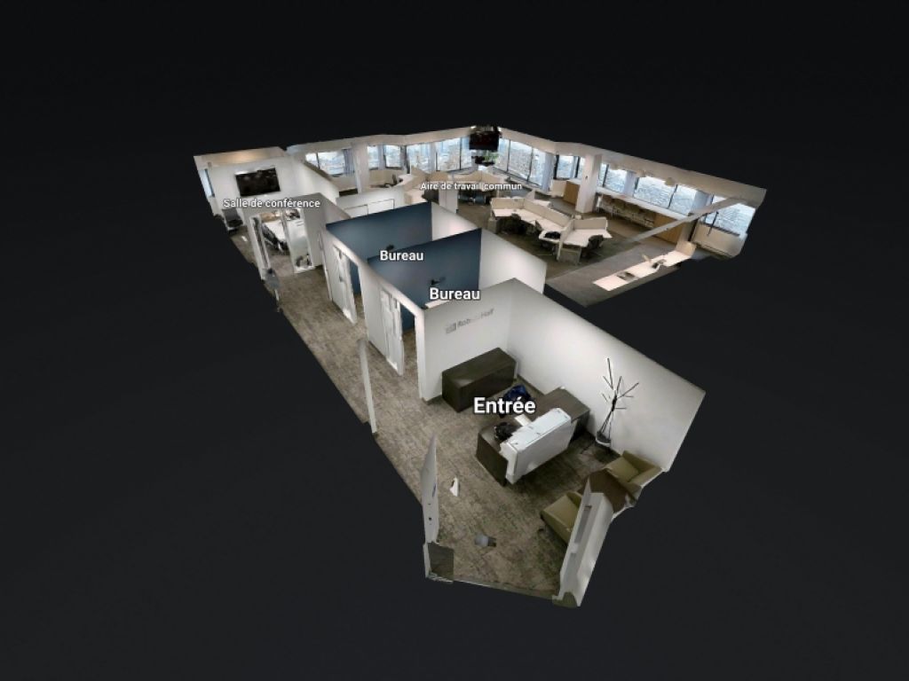 Espace de bureaux moderne  Place Iberville IV (Qubec)