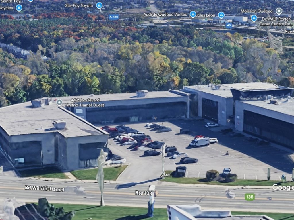 Espace de bureaux amnag  Qubec