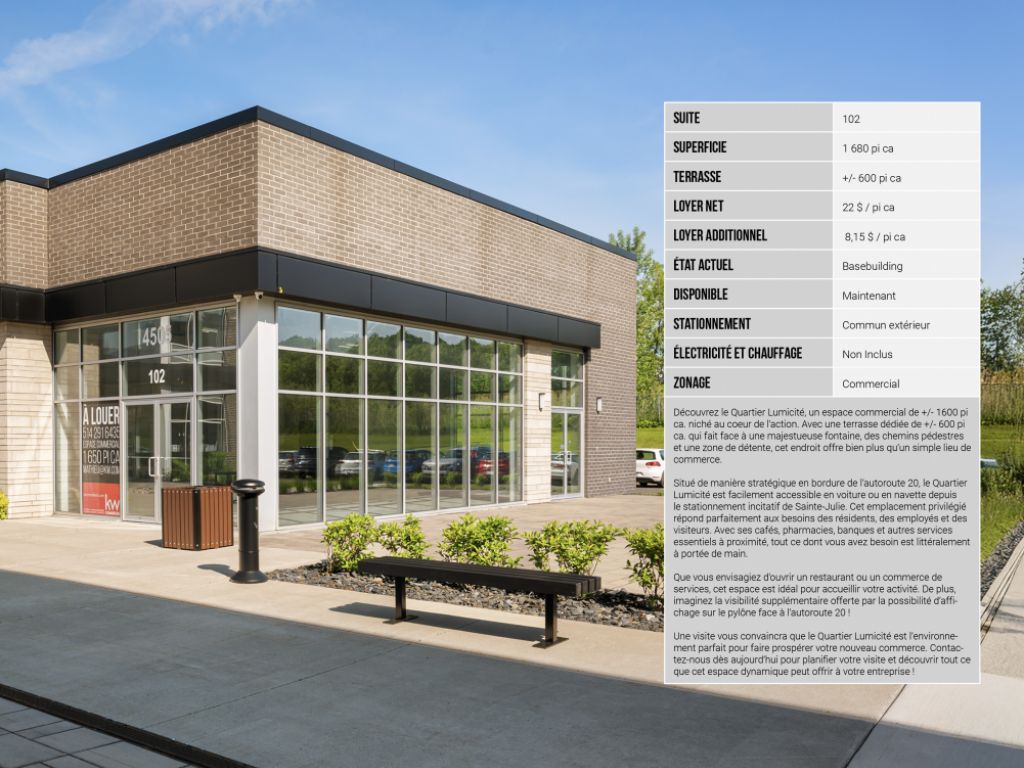 COMMERCIAL SPACE FOR RENT