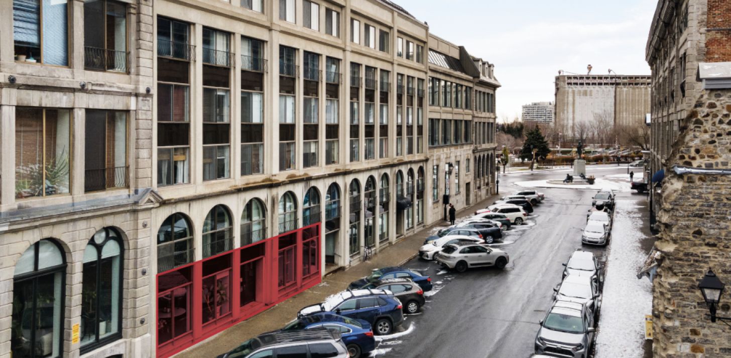 Location commerciale dans le Vieux-Montréal - À louer