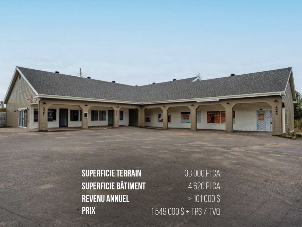Espace commercial  vendre pour redveloppement