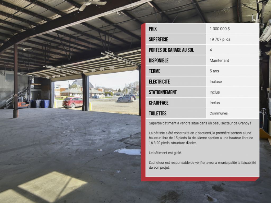 Commercial building FOR SALE