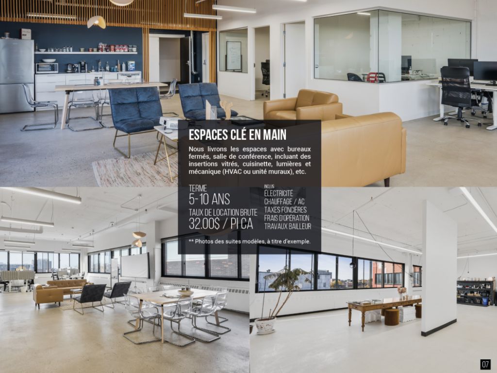 OFFICE SPACES (FLEX) in the Heart of Mile-Ex