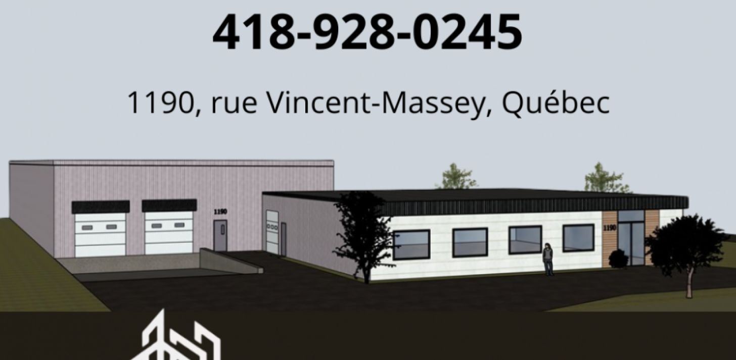 Local commercial &agrave; louer � Quartier St-Malo (subdivisible : 8756 pc et 3950 pc) - &Agrave; louer