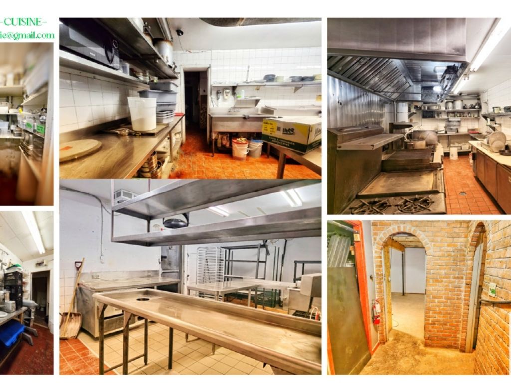 Espace restaurant  louer avec quipement complet - Ville-Marie Est