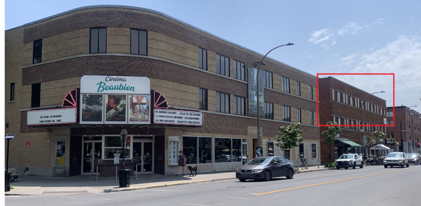 emplacement exceptionnel à coté du cinéma Beaubien 'clé-en main' - À louer