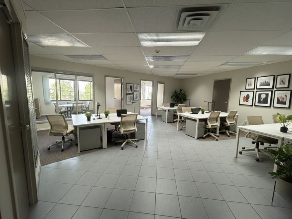 Bureaux et espaces industriels l�gers � louer � Saint-Bruno