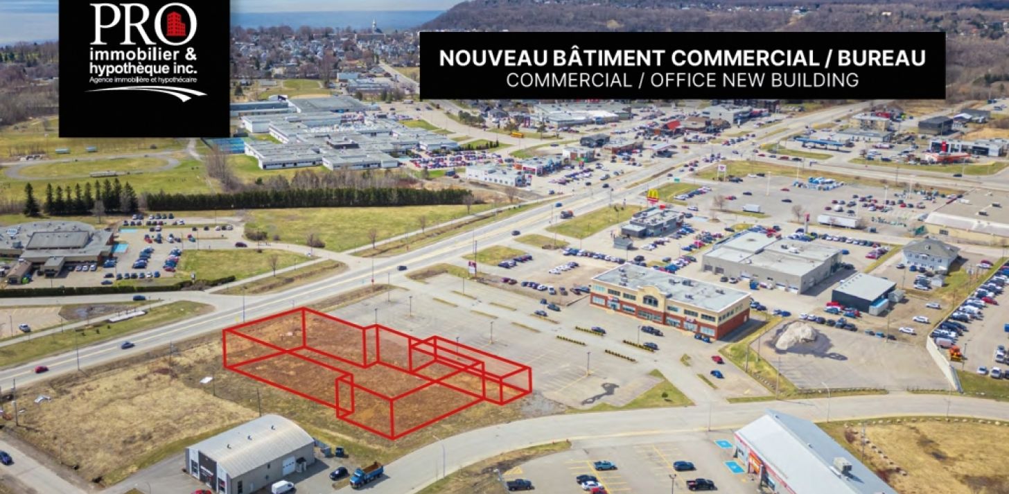 Comm. and office space for rent 1,000 to 15,000 sq.ft. Donnacona - For Rent