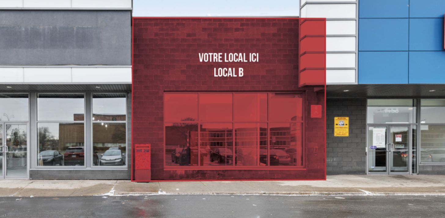 Local commercial à Ville Saint-Laurent - À louer