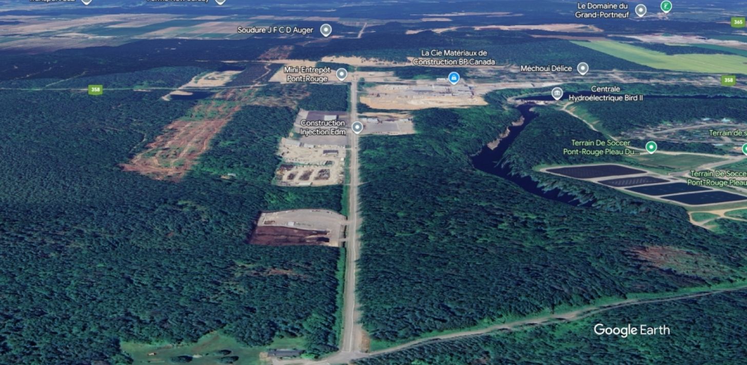 LOCAL INDUSTRIEL À PONT-ROUGE, QC - 1500PC - À louer