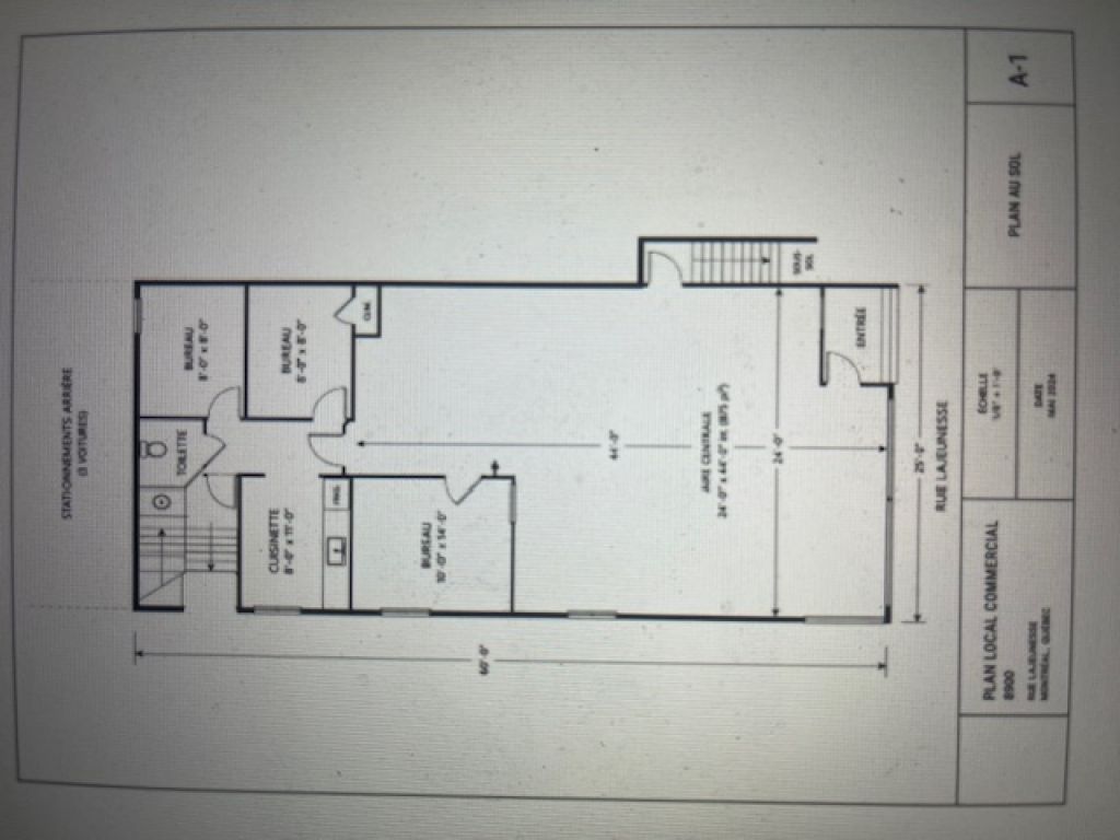 Local commercial au 8900 rue Lajeunesse 