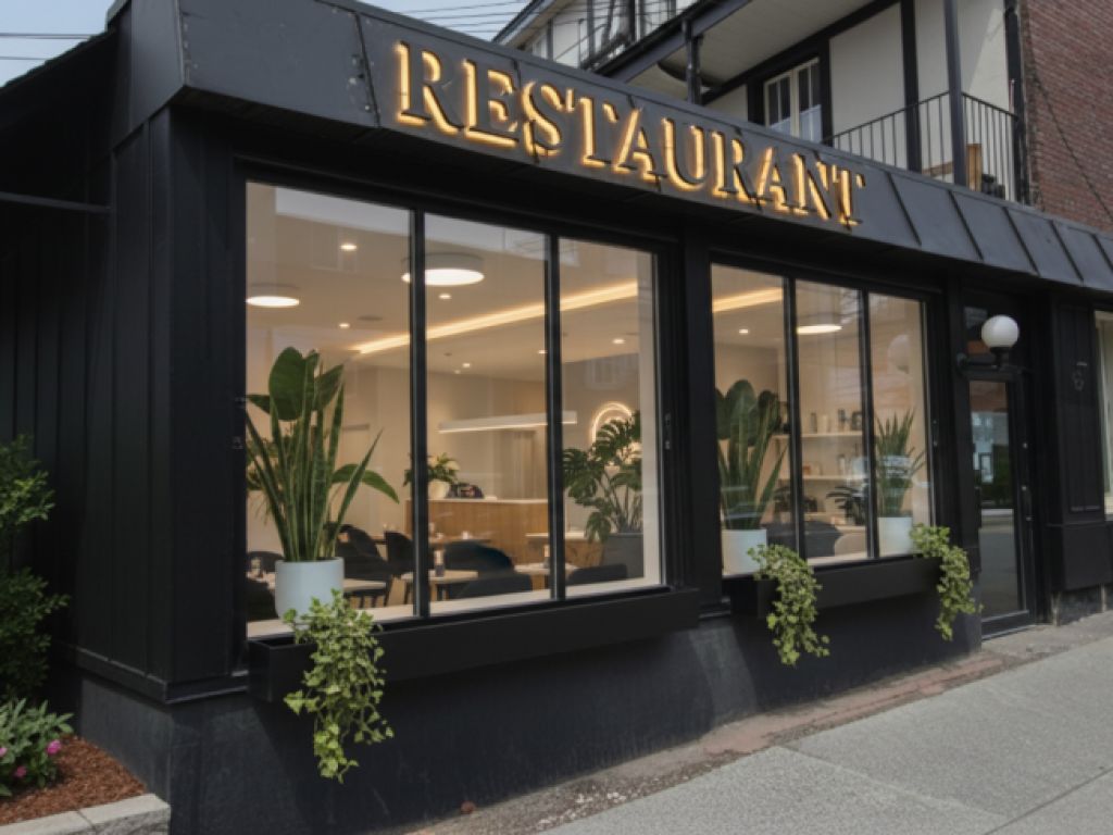 Prime Corner Commercial Space for Lease  3200 sq.ft. + Private Terrace  Perfect for Restaurant or Food Concept  Existing Hood Installed