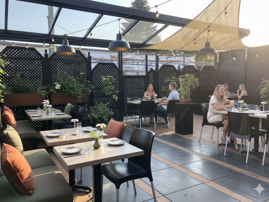 Prime Corner Commercial Space for Lease  3200 sq.ft. + Private Terrace  Perfect for Restaurant or Food Concept  Existing Hood Installed