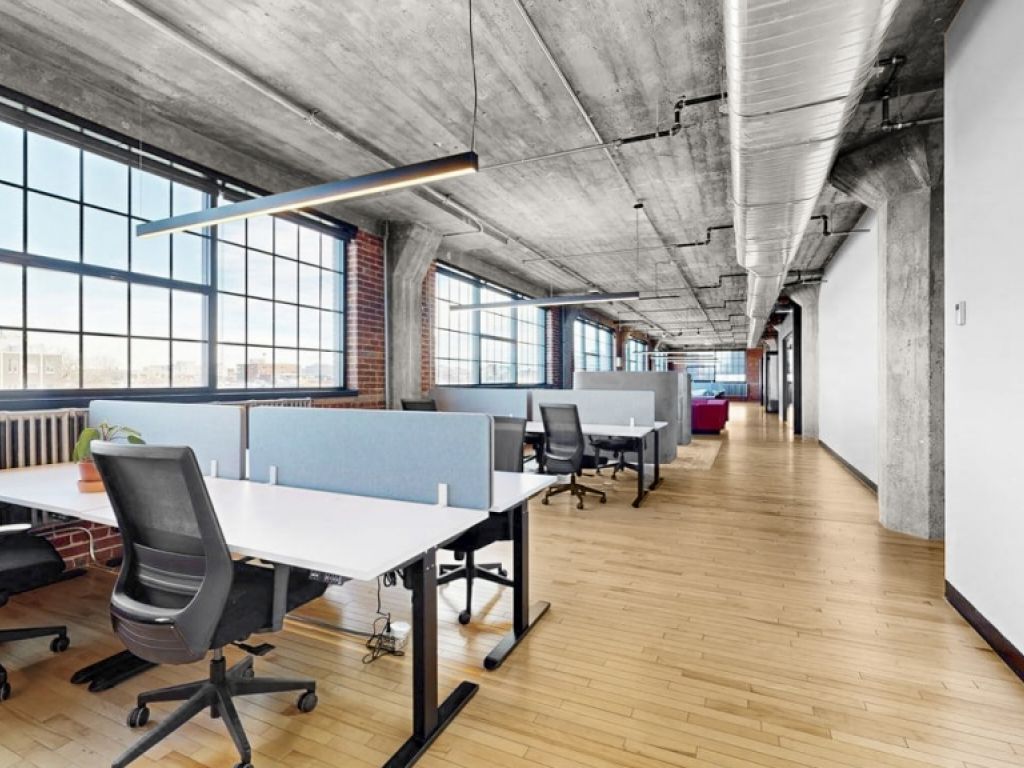 Move-in ready loft offices for rent in Outremont