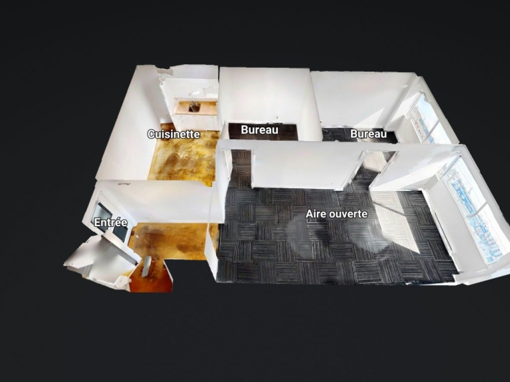 Espace de bureau � louer en 2e �tage � 729 PC - Les Saules