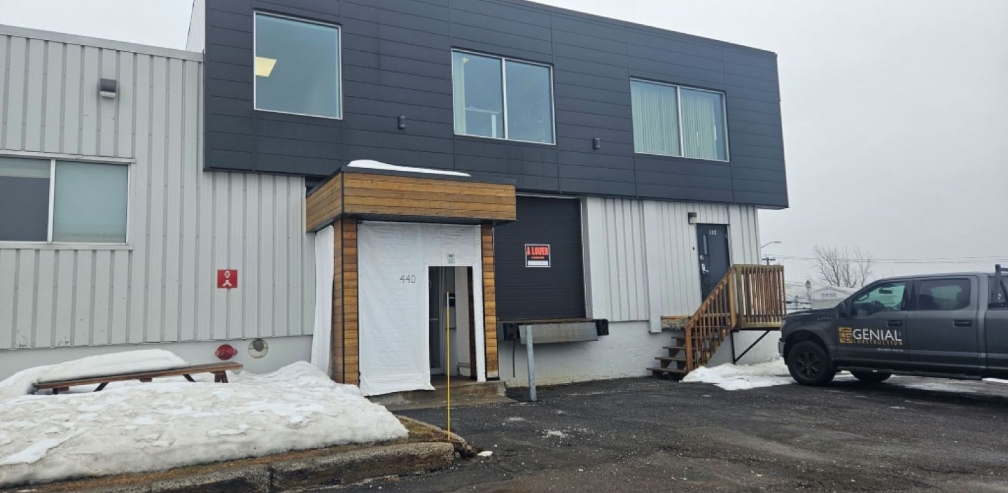 Local industriel &agrave; louer &agrave; Beauport � 440, rue des Cordill&egrave;res, local 102 - Espace &agrave; louer