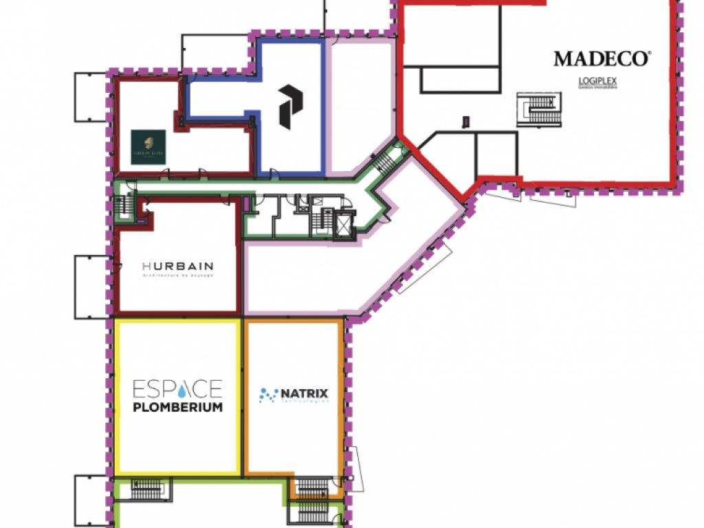 📍 Condo commercial  louer  1er tage  Laval, autoroute 440 Ouest