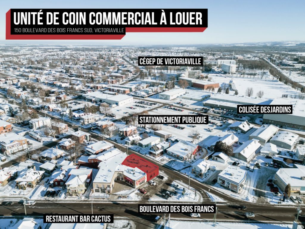 COMMERCIAL CORNER UNIT FOR RENT
