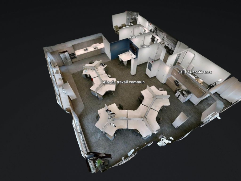 Espace de bureaux moderne  Place Iberville IV (Qubec)