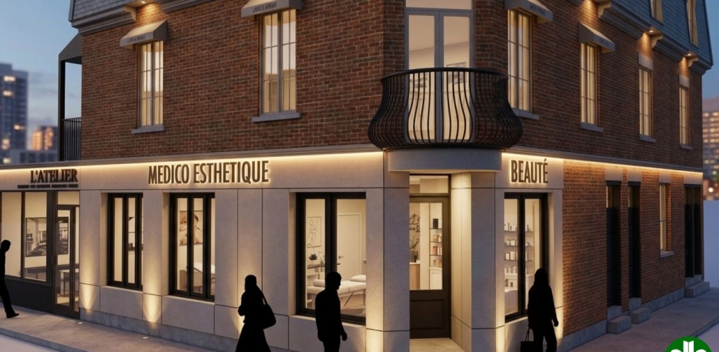 Local commercial haut de gamme &agrave; louer � 2 000 pi&sup2; | Fa&ccedil;ade NEUVE en cours + Cachet patrimonial | Emplacement de coin ultra‑visible &agrave; Ville‑Marie Est (Montr&eacute;al) - &Agrave; louer