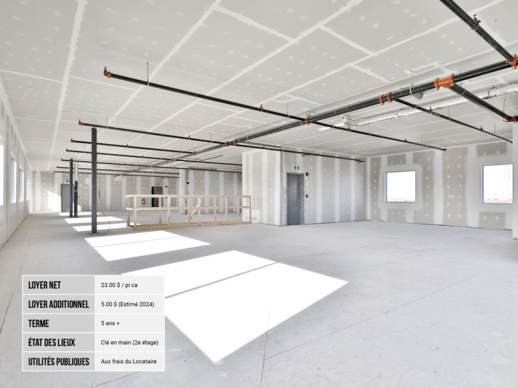Turnkey offices in FLEX building / Building for commercial and light industrial use in Varennes